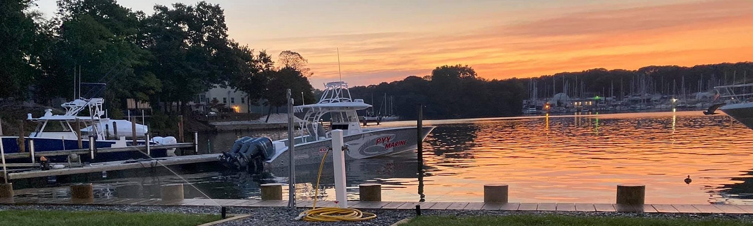 Boat Slips in PYY Marine, Pasadena, Maryland